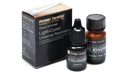 Prime-Dent® Glass Ionomer Light-Cured Universal Restorative